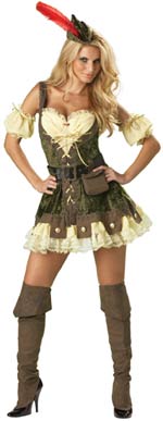Unbranded Fancy Dress Costumes - Adult Elite Quality Racy Robin Hood Extra Small