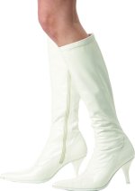 Unbranded Fancy Dress Costumes - Adult Fashion Boots WHITE Small