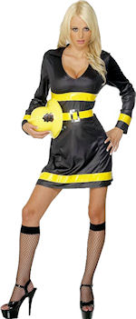 Unbranded Fancy Dress Costumes - Adult Fever Firefighter Small