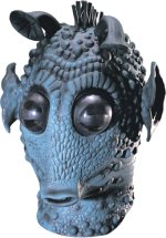 Unbranded Fancy Dress Costumes - Adult Greedo Deluxe Latex Mask