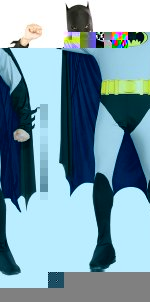 Unbranded Fancy Dress Costumes - Adult (GREY) Batman Small