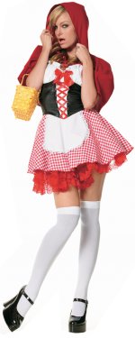 Unbranded Fancy Dress Costumes - Adult Lil`Red Riding Hood Extra Large