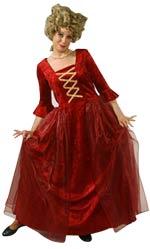 Unbranded Fancy Dress Costumes - Adult Marquis Lady - Burgundy/Red Extra Large