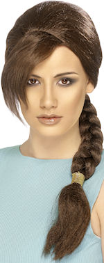 Unbranded Fancy Dress Costumes - Adult Official Lara Croft Tomb Raider Wig