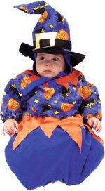 Unbranded Fancy Dress Costumes - Baby Bunting - Witch Cosstume