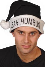 Fancy Dress Costumes - Bah Humbug! Santa Hat