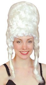Unbranded Fancy Dress Costumes - Beehive - White