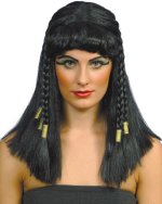 Unbranded Fancy Dress Costumes - Black Cleopatra Wig With Braids