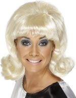 Fancy Dress Costumes - BLONDE 60and#39;s Flick Wig