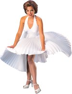 Unbranded Fancy Dress Costumes - Blonde Beauty Marilyn Style Dress 14 to 16