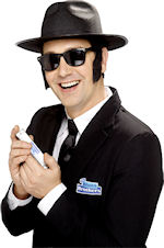 Unbranded Fancy Dress Costumes - Blues Brothers Kit
