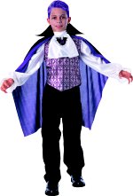Unbranded Fancy Dress Costumes - Boy Gothic Vampire Age 8-10