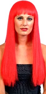 Fancy Dress Costumes - Cher Wig RED