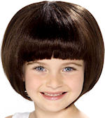 Unbranded Fancy Dress Costumes - Child Babe Wig BROWN
