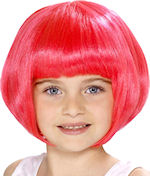 Unbranded Fancy Dress Costumes - Child Babe Wig FUCHSIA