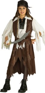 Unbranded Fancy Dress Costumes - Child Caribbean Pirate Queen Small
