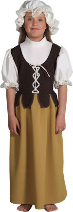 Unbranded Fancy Dress Costumes - Child Country Girl Small