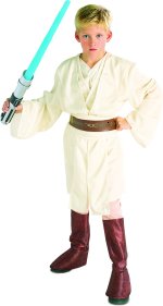 Unbranded Fancy Dress Costumes - Child Deluxe Obi-Wan Kenobi Small