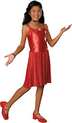 Official licensed High School Musical costume includes dress, brooch and head microphone.