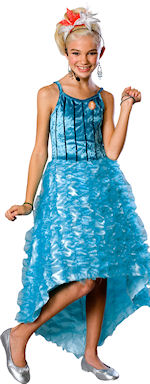 Official licensed High School Musical costume includes dress, brooch and headpiece.