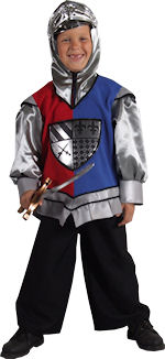 Unbranded Fancy Dress Costumes - Child Knight - Red/Blue Extra Small