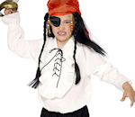 Unbranded Fancy Dress Costumes - Child Pirate Shirt Small