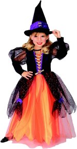 Unbranded Fancy Dress Costumes - Child Pretty Witch Age 3-4