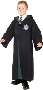 Unbranded Fancy Dress Costumes - Child Slytherin House Deluxe Robe Small