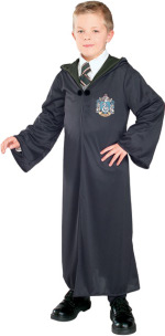 Unbranded Fancy Dress Costumes - Child Slytherin House Standard Robe Small