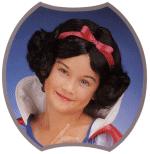 Fancy Dress Costumes - Child Snow White Wig
