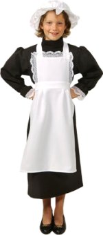 Unbranded Fancy Dress Costumes - Child Victorian Parlour Maid Age 3-5 EU 116