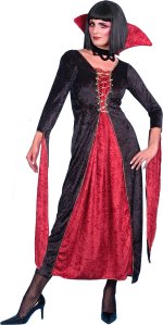 Unbranded Fancy Dress Costumes - Classic Vampiress Velvet Deluxe