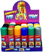 Unbranded Fancy Dress Costumes - Coloured Hair Spray Silver