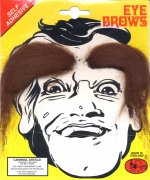 Unbranded Fancy Dress Costumes - Eyebrows - Brown