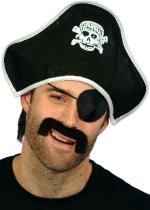 Unbranded Fancy Dress Costumes - Fabric Pirate Hat