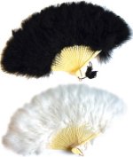 Unbranded Fancy Dress Costumes - Feather Fan Black