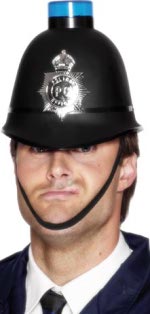 Unbranded Fancy Dress Costumes - Flashing Policeman Helmet