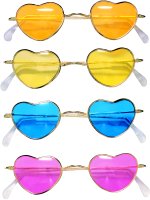 Fancy Dress Costumes - Heart Shaped Cool Shades