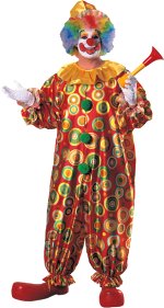 Fancy Dress Costumes - Jack The Jolly Clown (FC) Large