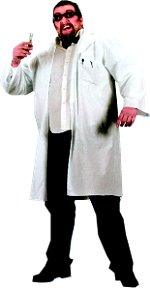 Unbranded Fancy Dress Costumes - Mad Doctor Lab Coat (FC)