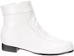 Unbranded Fancy Dress Costumes - Men` Ankle Boots - White Extra Large