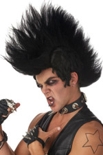 Unbranded Fancy Dress Costumes - Monster Mohawk Wig BLACK