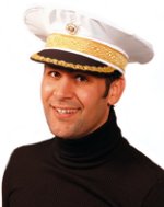 Unbranded Fancy Dress Costumes - Navy Officer Hat