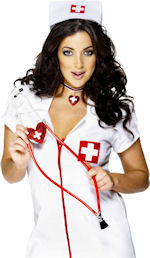 Unbranded Fancy Dress Costumes - Nurse Heart Shaped Stethoscope