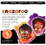 Unbranded Fancy Dress Costumes - Orange, Black and White Makeup Theme
