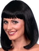 Fancy Dress Costumes - Party Wig BLACK