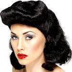Unbranded Fancy Dress Costumes - Pin Up Girl Wig BLACK