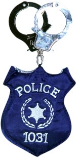 Unbranded Fancy Dress Costumes - Policewoman Badge Handbag