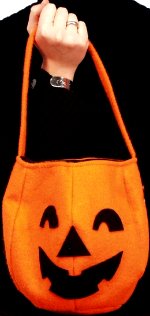 Unbranded Fancy Dress Costumes - Pumpkin Trick Or Treat Bag