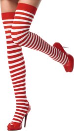 Unbranded Fancy Dress Costumes - Red And White Nylon Stockings